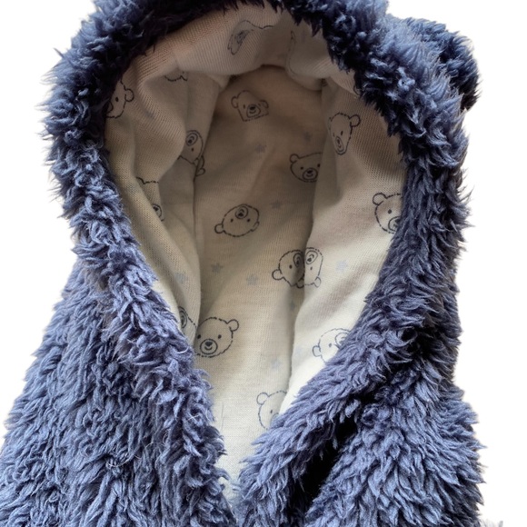 Carters Boy Fall 0-3 month Bundle Halloween sleeper and hooded fleece one piece - Picture 4 of 10